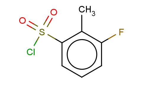 3-FLUORO-2-METHYLBENZENESULFONYL CHLORIDE